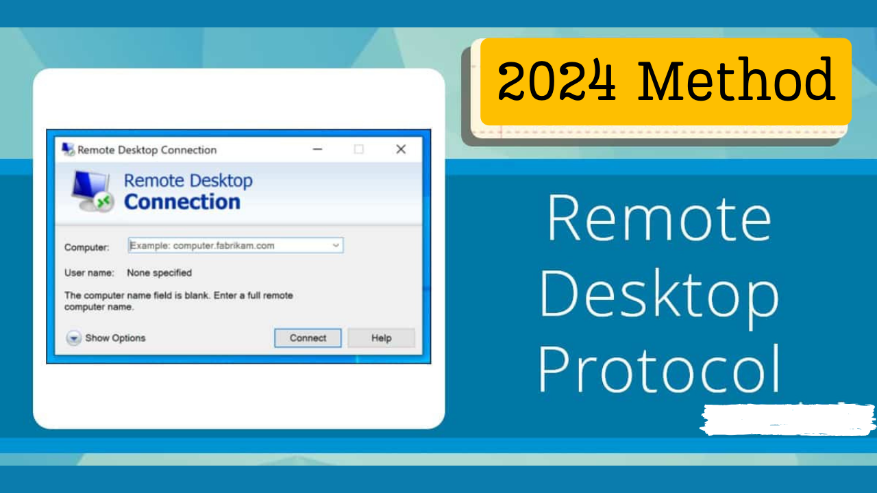 RDP Latest Working Method 2024